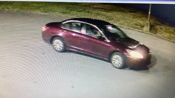 ATF and PSP request information on this purple or red, mid-2000’s Honda Accord that may have been used in the July 29, 2024, burglary of Jones Firearms, Lancaster, Pa.